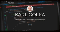 Desktop Screenshot of karlgolka.com